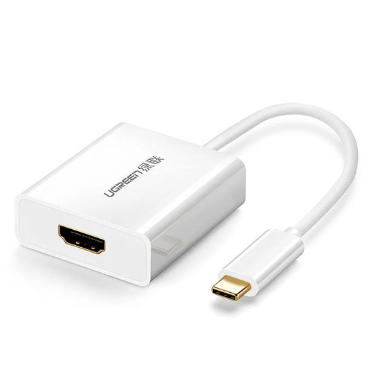 Adaptador de Audio y Video USB-C a HDMI UGREEN, Blanco