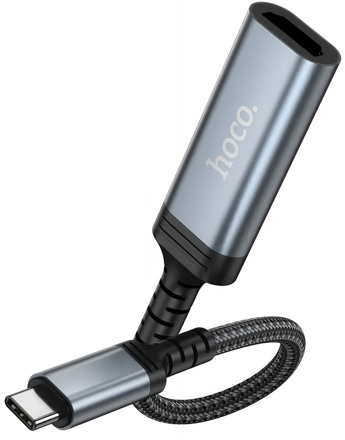 Adaptador de Audio y Video USB-C - HDMI HOCO UA43A, Gris