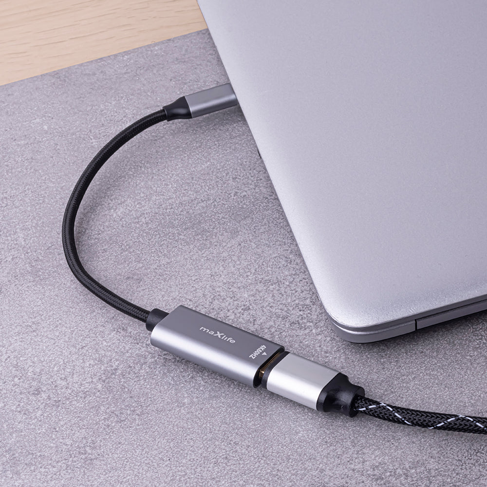 Adaptador de Audio y Video USB-C - HDMI MaXlife MXHC-01, Gris