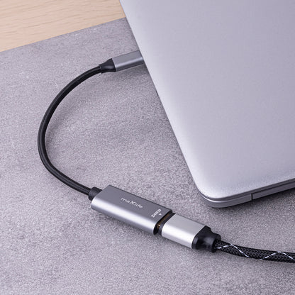 Adaptador de Audio y Video USB-C - HDMI MaXlife MXHC-01, Gris