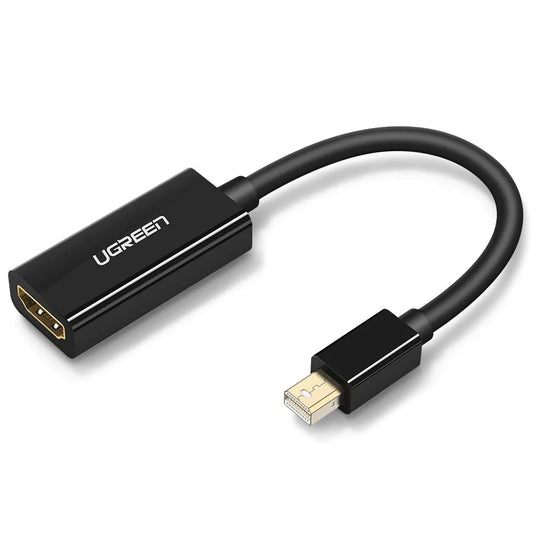 Adaptador de Video UGREEN MD112 (10461), MiniDisplayPort - HDMI, Negro