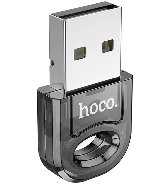 Adaptador Bluetooth USB HOCO UA28, Negro