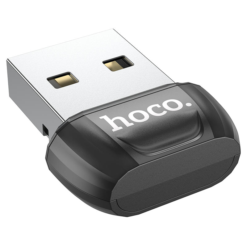 Adaptador USB Bluetooth HOCO UA18, Negro