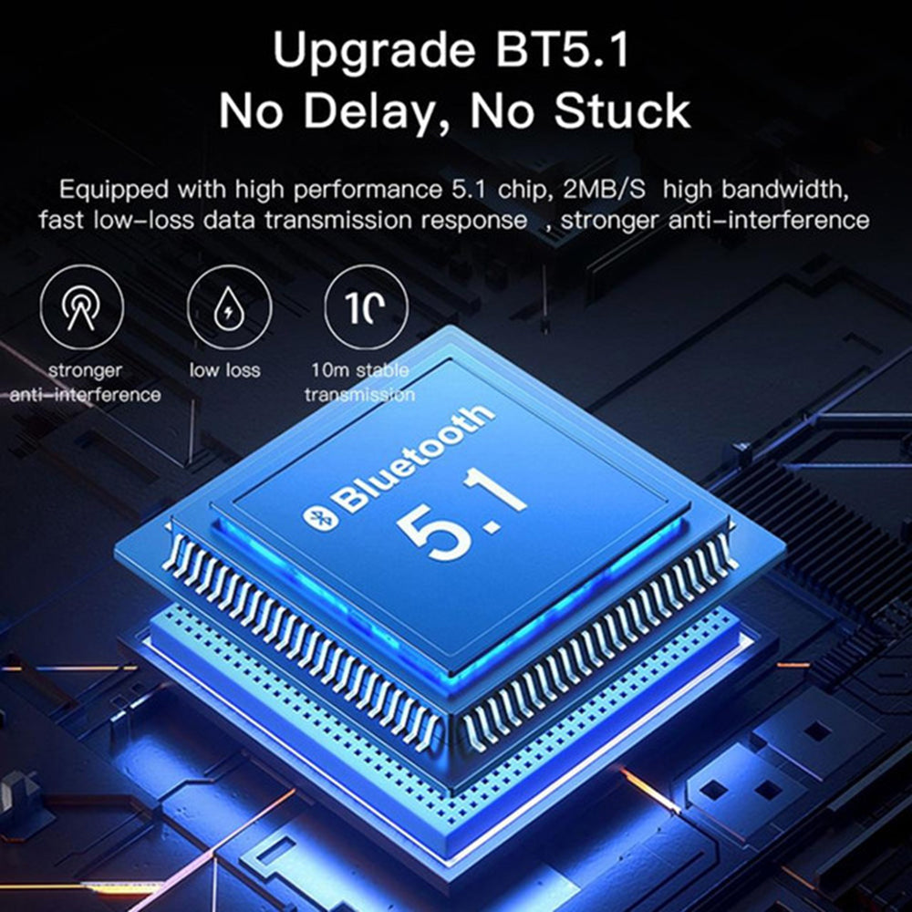 Adaptador Bluetooth USB Yesido YAU34, Negro