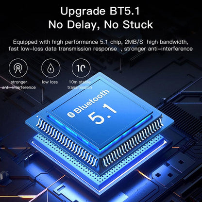 Adaptador Bluetooth USB Yesido YAU34, Negro