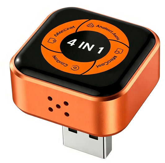 Adaptador Carplay / Android Auto Inalámbrico Carlinkit Mini Ultra6 para Apple iPhone / Series Android