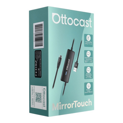 Adaptador Carplay / Android Auto Ottocast Mirror Touch para Apple iPhone / Android Series CA450-T