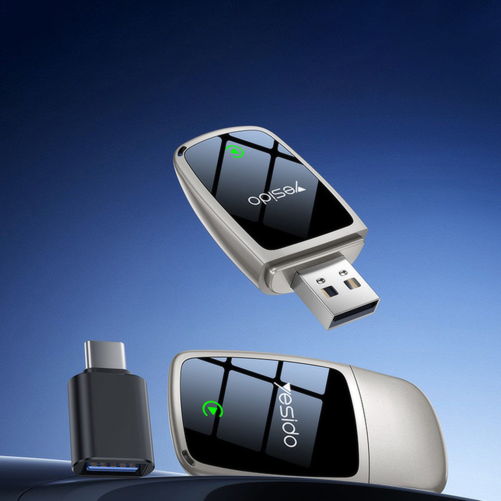 Adaptador Carplay Inalámbrico Yesido KM29 para la Serie Apple iPhone