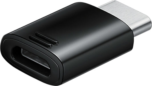 Adaptador de Datos y Carga microUSB - USB-C Samsung EE-GN930BB, Negro, Swap
