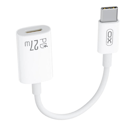 Adaptador de Datos y Carga USB-C - Lightning XO Design NB-R268A, Blanco