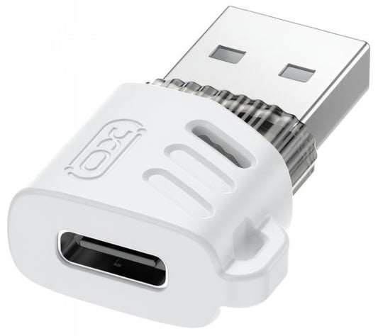 Adaptador de Datos y Carga USB-C - USB-A XO Design NB256D, Blanco