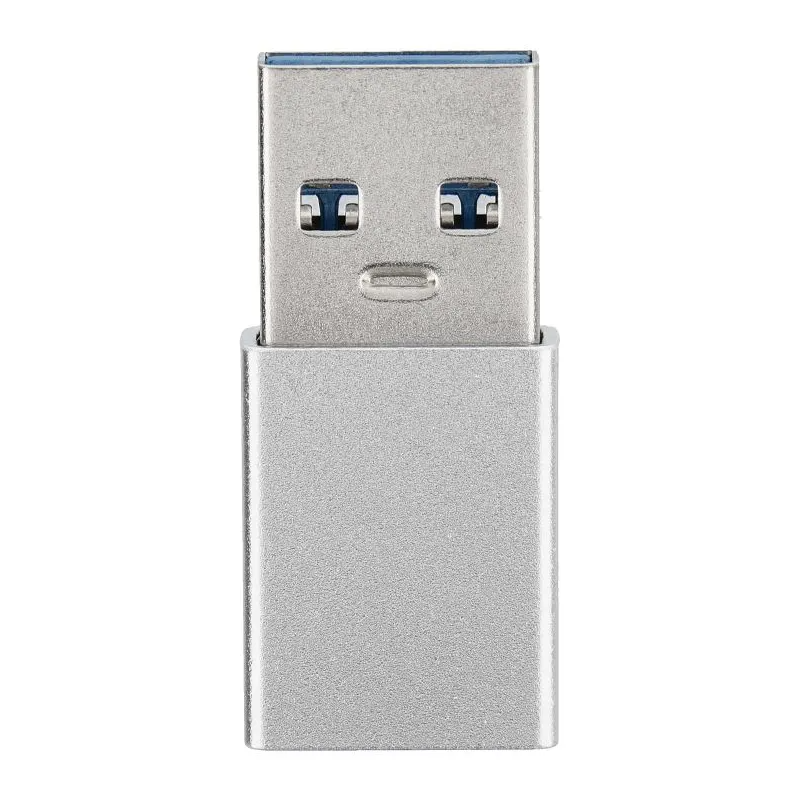 Adaptador de Datos y Carga USB-C - USB-A Blue Star, Blanco