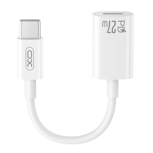 Adaptador de Datos y Carga USB-C - Lightning XO Design NB-R268A, Blanco