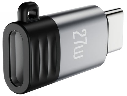 Adaptador de Datos y Carga Lightning - USB-C XO Design NB263A, Negro