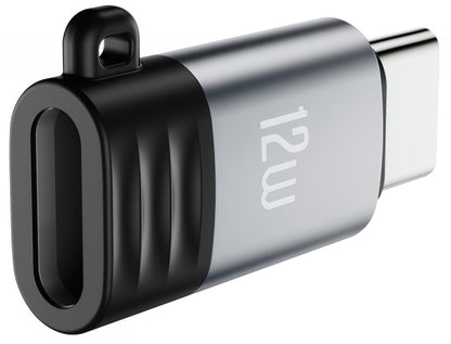Adaptador de Datos y Carga Lightning - USB-C XO Design NB263B, Negro