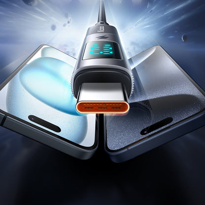 Lightning Data and Charging Adapter - USB-C McDodo OT-5990 Wales Display, Black