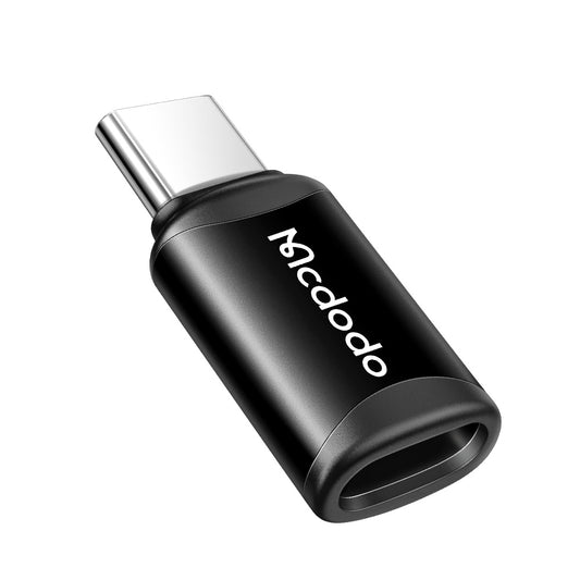 Adaptador de Datos y Carga Lightning - USB-C McDodo OT-7700, Negro