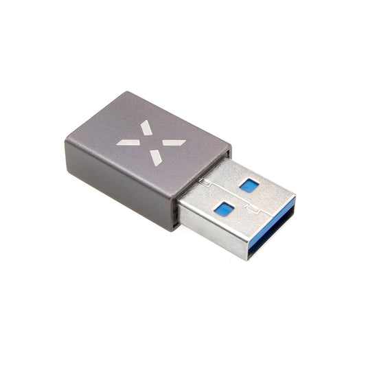 Adaptador de Datos y Carga USB-C - USB-A Fixed, Gris