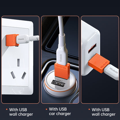 USB-C to USB-A Data and Charging Adapter McDodo OT-6550, Orange