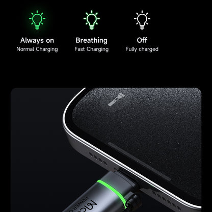 Adaptador de Datos y Carga USB-C - USB-C McDodo OT-2450 Power Off, Negro