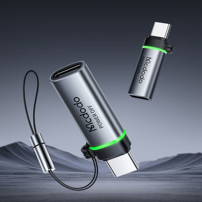 Adaptador de Datos y Carga USB-C - USB-C McDodo OT-2450 Power Off, Negro