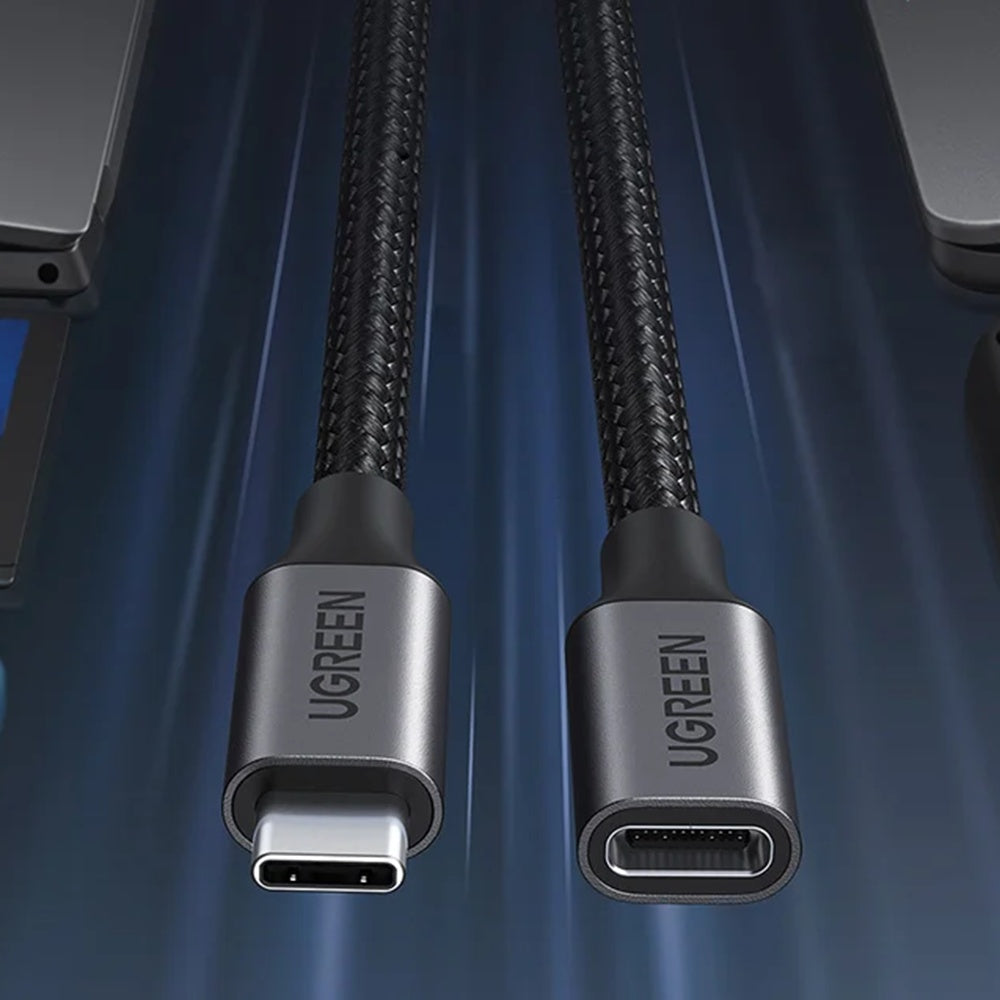 Extensor USB-C UGREEN US372 (45191), 1m, Negro