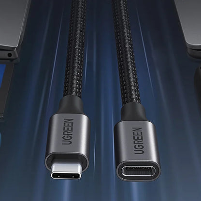 Extensor USB-C UGREEN US372 (45191), 1m, Negro