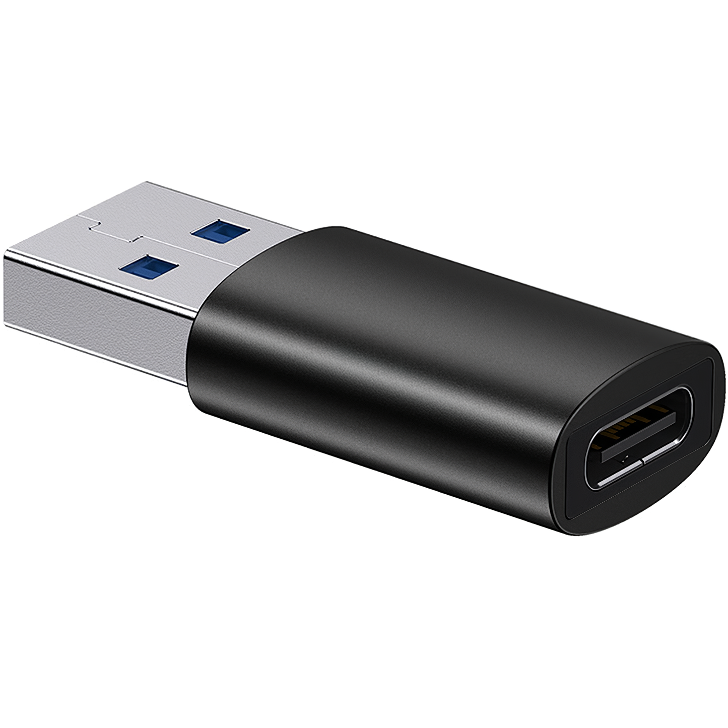 Baseus Ingenuity Adaptador de carga y datos USB-C - USB-A USB-C, negro ZJJJQ00010101 