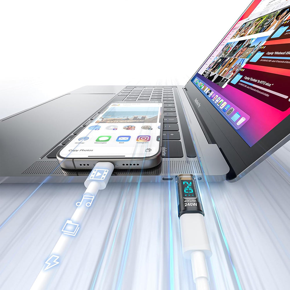 Adaptador Media Techsuit A23, USB-C, Gris