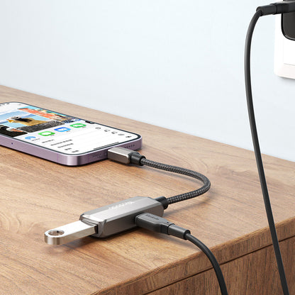 OTG Lightning to USB-A McDodo CA-2690 Adapter, Gray