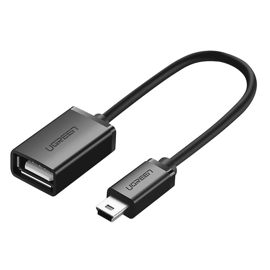 UGREEN US249 Adaptador miniUSB - USB-A OTG UGREEN US249, Negro