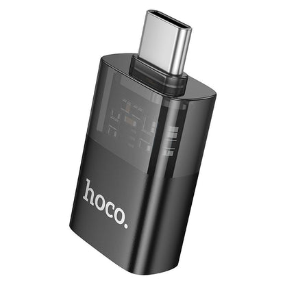 Adaptador OTG USB-C - USB-A HOCO UA36B, Negro