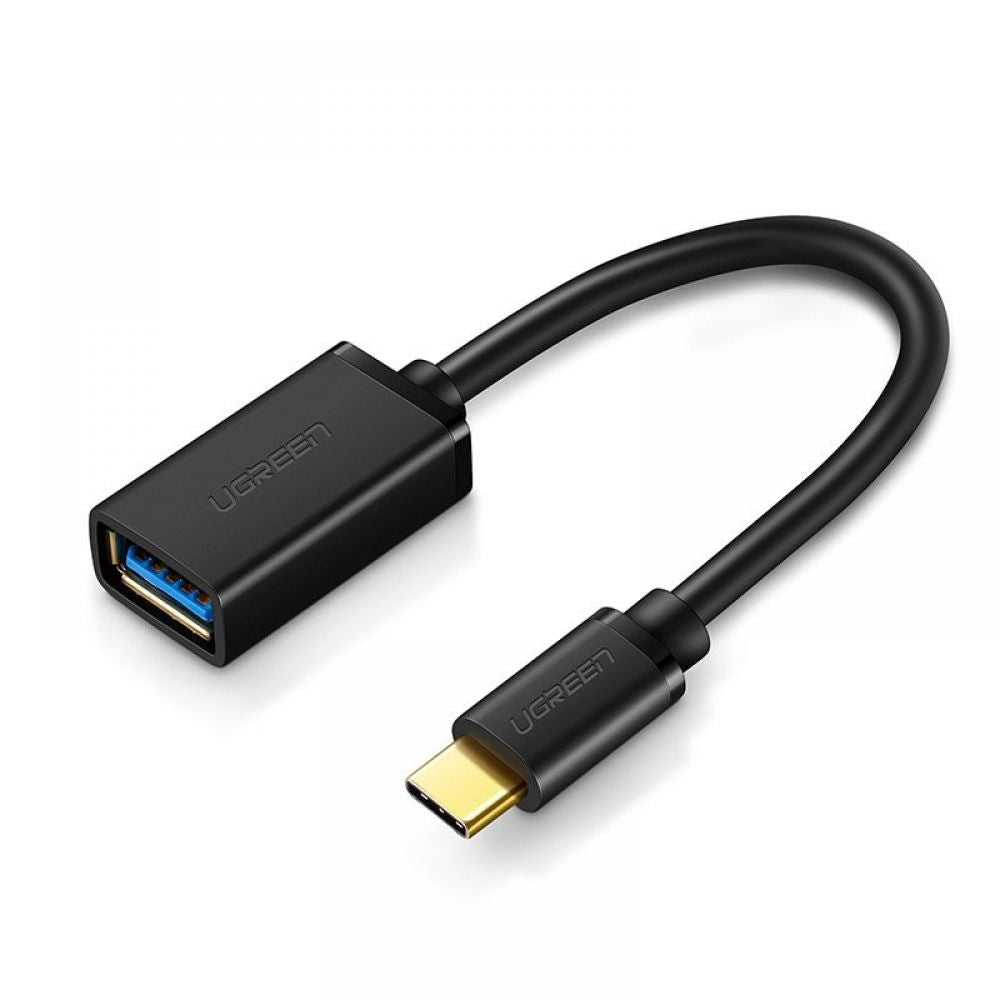 Adaptador USB-C a USB-A OTG UGREEN US154, Negro 