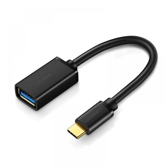 Adaptador USB-C a USB-A OTG UGREEN US154, Negro 