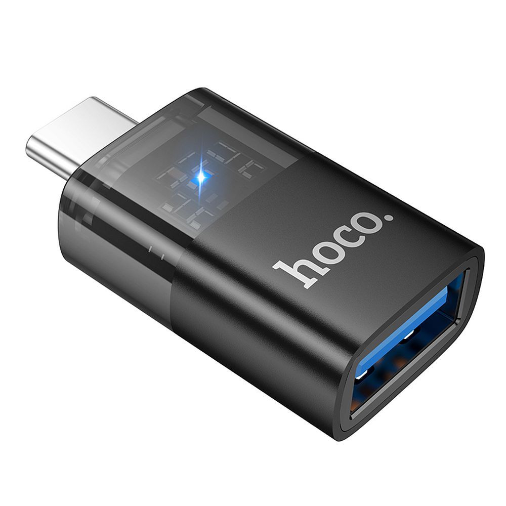 Adaptador OTG USB-C - USB-A HOCO UA36B, Negro