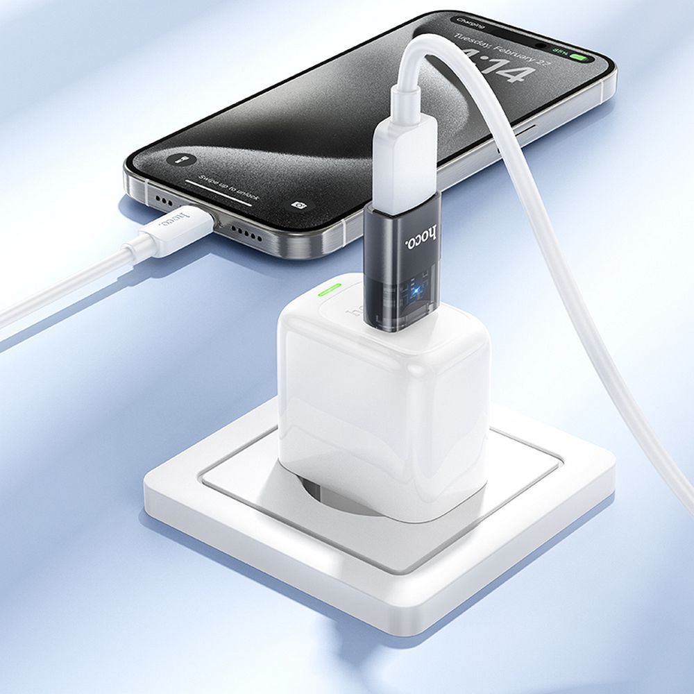 Adaptador OTG USB-C - USB-A HOCO UA36B, Negro