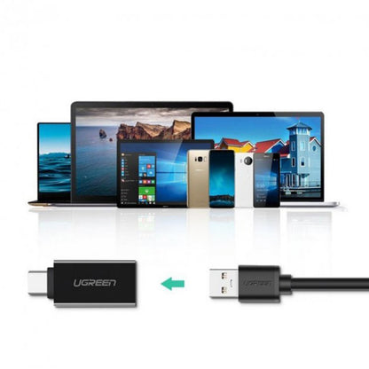 Adaptador OTG USB-C - USB-A UGREEN US173, Negro
