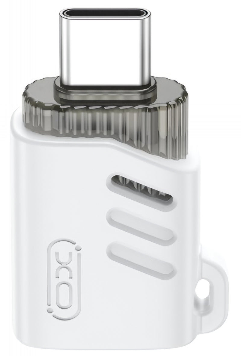 Adaptador OTG USB-C - USB-A XO Design NB256B, Blanco