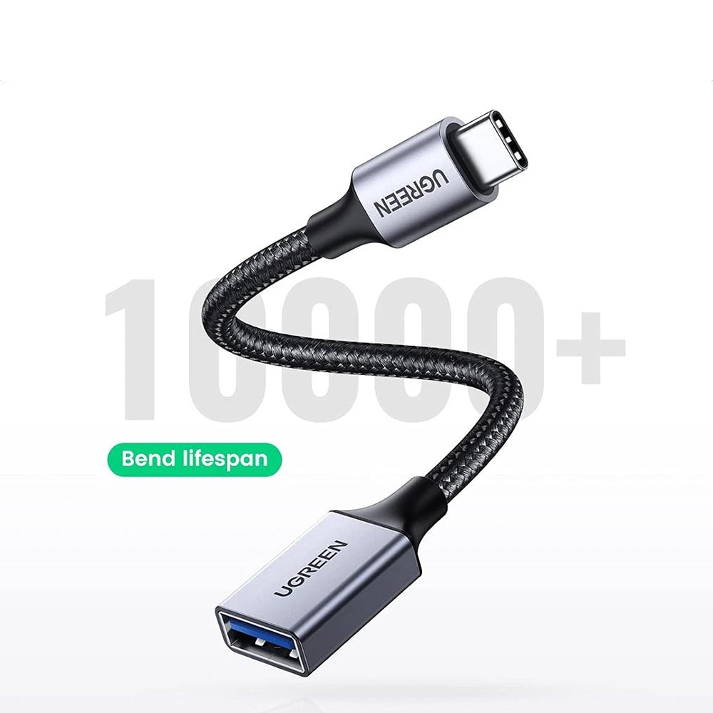 Adaptador OTG USB-C - USB-A UGREEN US378 (70889), Gris