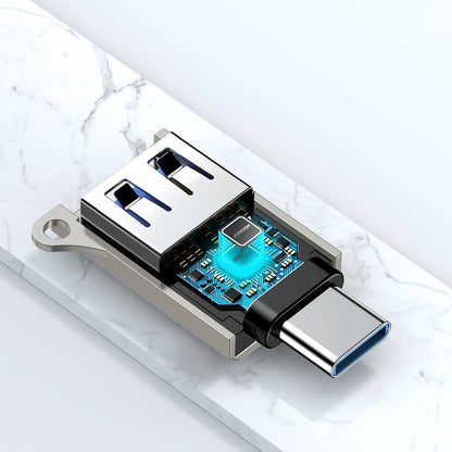 OTG USB-C to USB-A Adapter Joyroom S-H151, Silver
