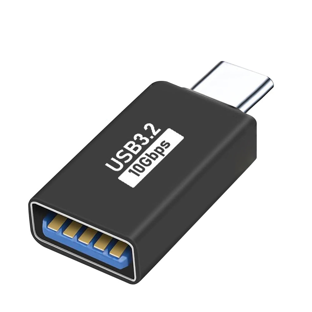 Adaptador OTG USB-C - USB-A Techsuit A14 AluCoreX, Negro
