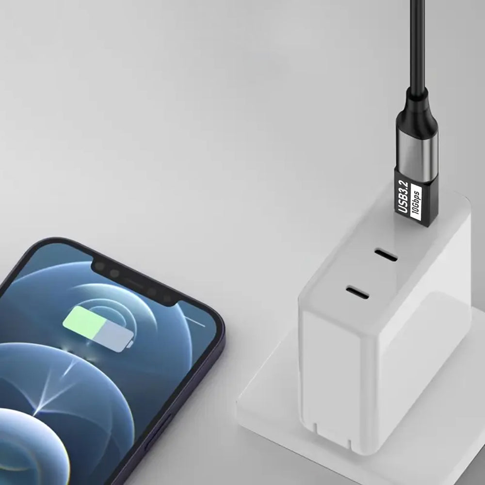 Adaptador OTG USB-C - USB-A Techsuit A14 AluCoreX, Negro