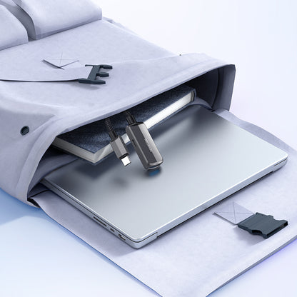 Adaptador OTG USB-C - USB-A / USB-C McDodo CA-2830, Gris