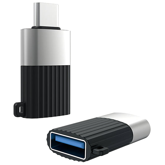 Adaptador OTG USB-A - USB-C XO Design NB149-F, Negro