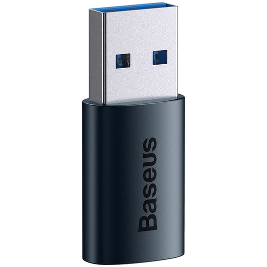 Baseus Ingenuity Adaptador de carga y datos USB-C - USB-A, Azul ZJJJQ000103