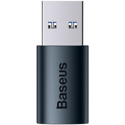 Baseus Ingenuity Adaptador de carga y datos USB-C - USB-A, Azul ZJJJQ000103