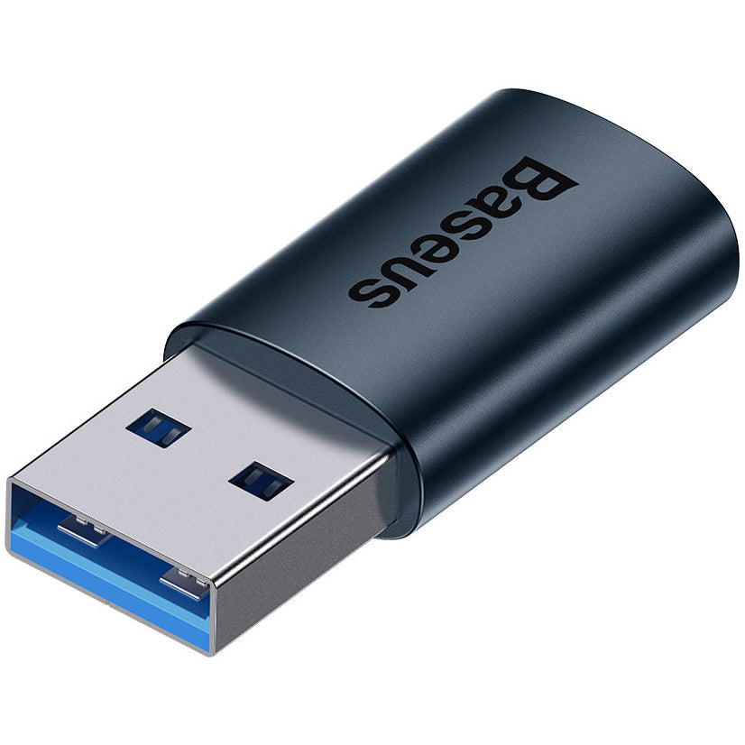 Baseus Ingenuity Adaptador de carga y datos USB-C - USB-A, Azul ZJJJQ000103