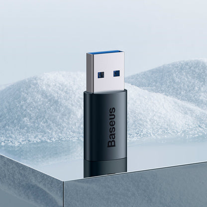 Baseus Ingenuity Adaptador de carga y datos USB-C - USB-A, Azul ZJJJQ000103