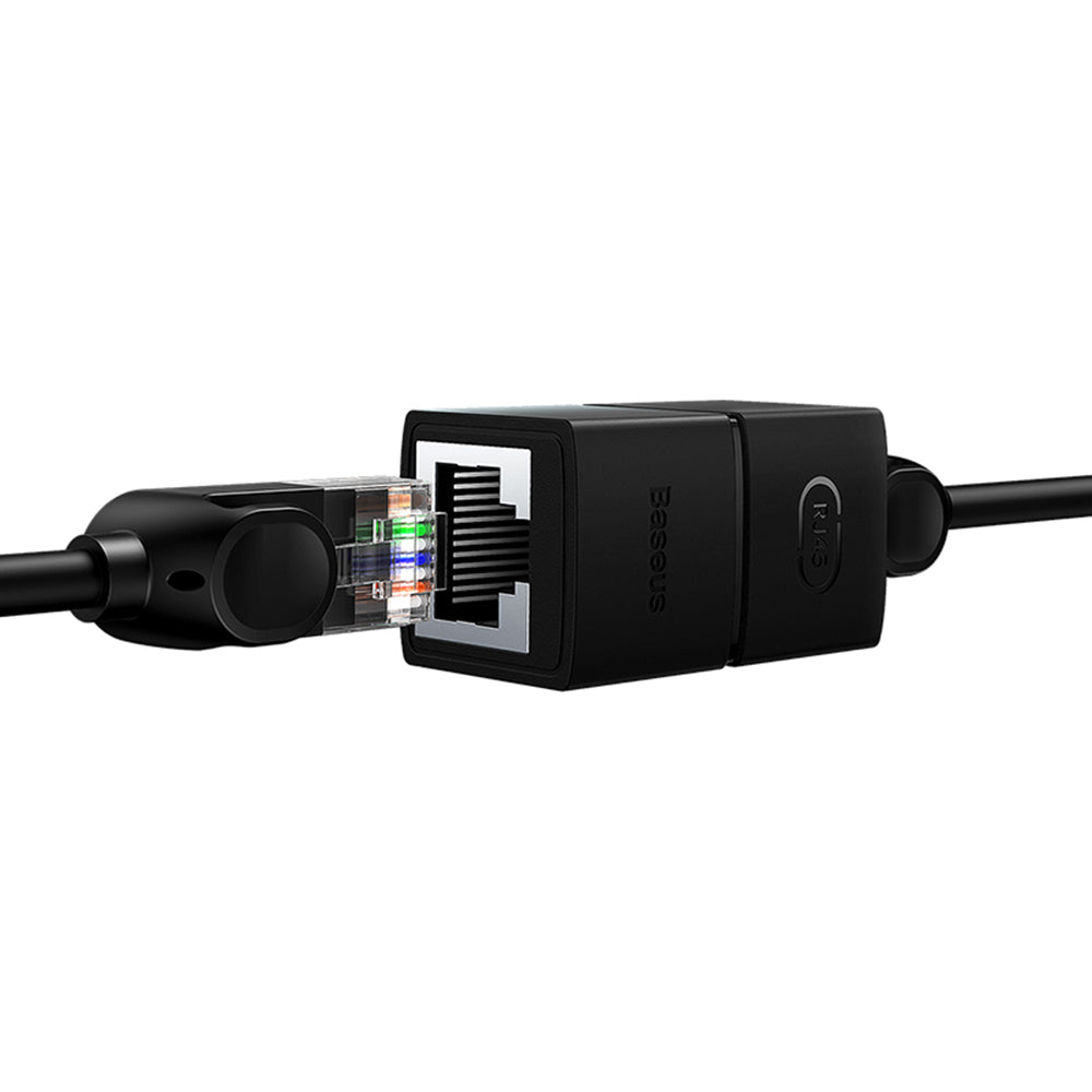 Adaptador de Red Baseus, RJ45 - RJ45, Negro B00131100111-01