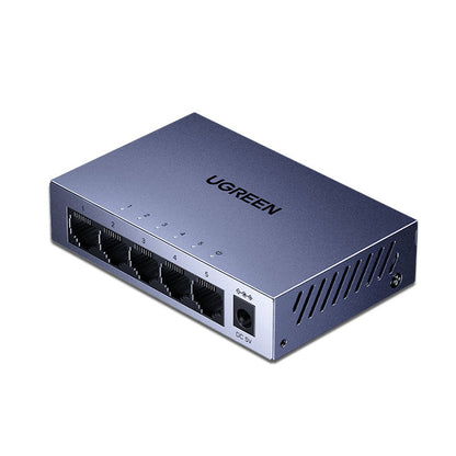 Switch de Red UGREEN CM933 (65956EU), 5 x RJ45, Negro